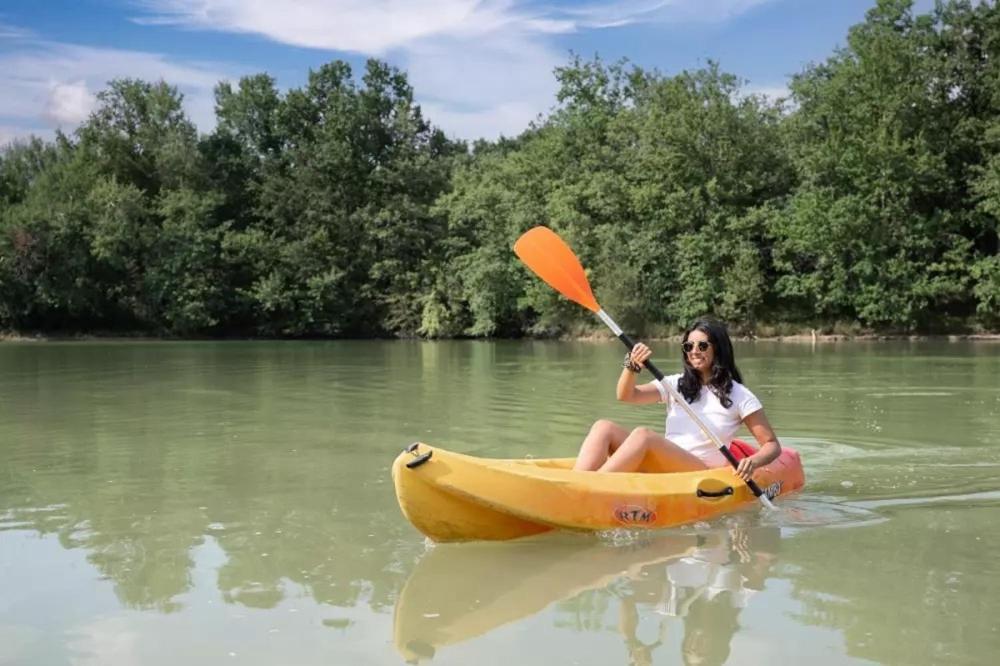 Camping Les Lacs D'Armagnac Bretagne-d'Armagnac 外观 照片